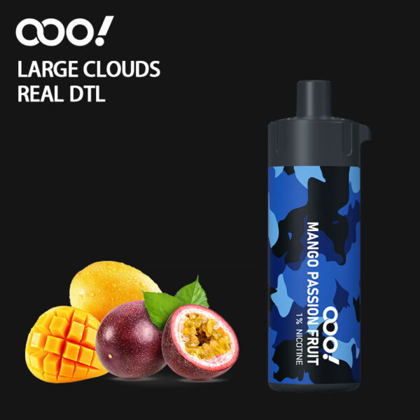 OOO! DL/DTL Disposable POD Vape 12000 Puffs 20ml/15ml Canada